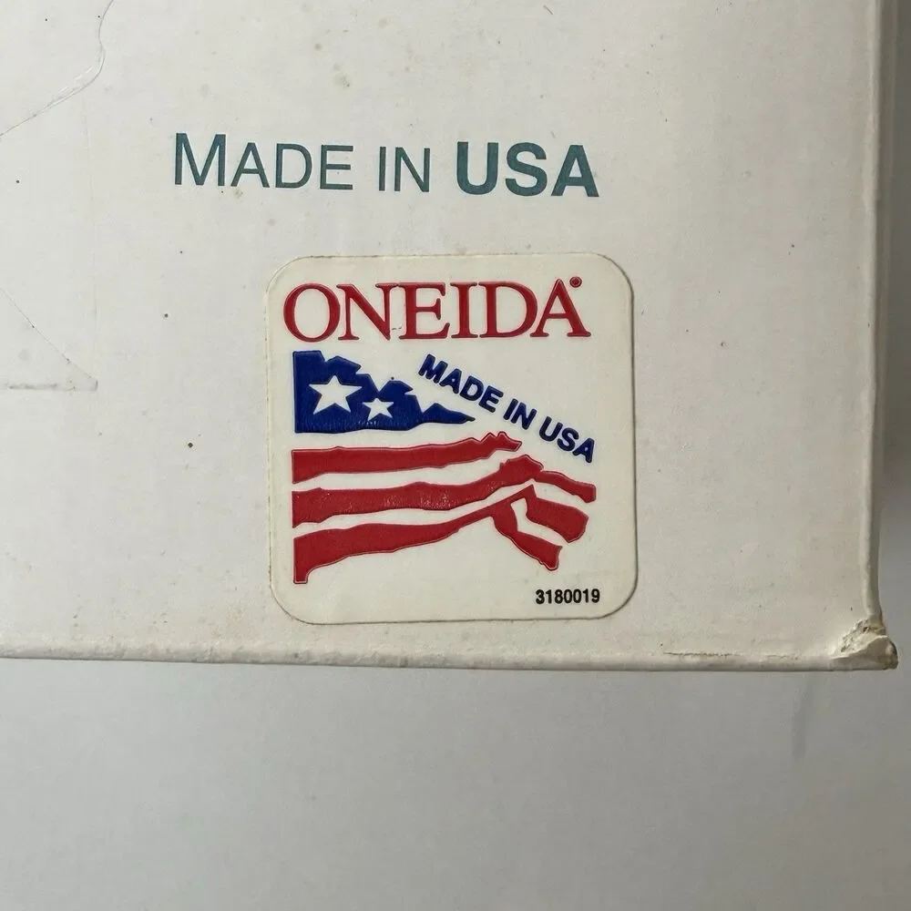 Vintage Oneida 18/8 Stainless USA 42 Piece Service for 8 AMERICAN HARMONY/ARBOR